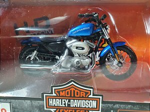 Miniatura Moto Harley Davidson XL 1200N Nightser 2007 Escala 1/18