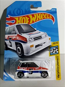 Miniatura Honda City Turbo II  85 - Hot Wheels - HW Speed Graphics #10