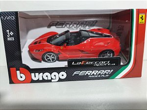 Miniatura Ferrari La Ferrari Aperta - Escala 1/43 10cm - Burago