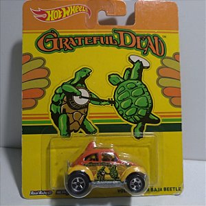 Miniatura Hot Wheels - Volkswagen Fusca Baja Turtle - Grateful Dead