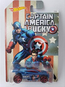 Miniatura Hot Wheels - Capitão America e Bucky - Spectyte