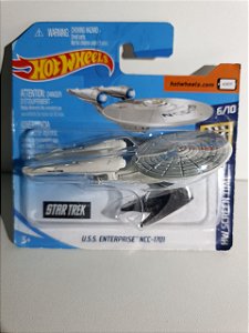 Miniatura Hot Wheels - Star Trek USS Enterprise NCC 1701