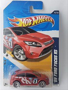 Miniatura Hot Wheels - Ford Focus RS 2009 - HW All Stars