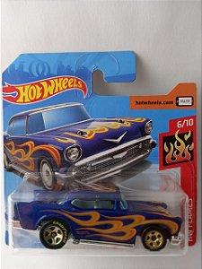 Miniatura Hot Wheels - Chevy 57 - HW Flames