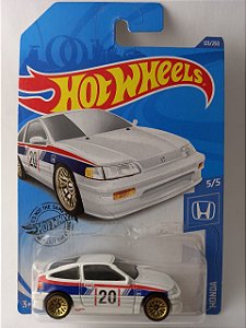 Miniatura Hot Wheels - Honda CR-X 1988 - Branco