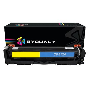 TONER COMPATÍVEL COM HP CF512A/532A | M154NW/M180NW/M181FW | YL - 0.9K - BYQUALY