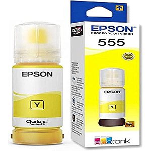 Refil epson 555 Amarelo (YELLOW) L8180 T555420-AL original