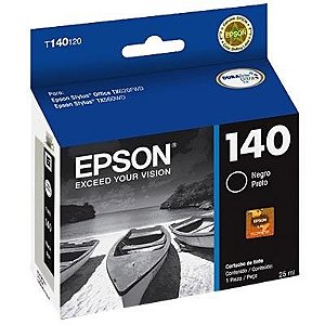 CARTUCHO EPSON 140 PRETO ORIGINAL
