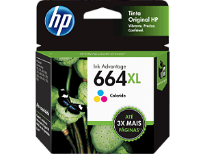 CARTUCHO HP 664XL COLORIDO ORIGINAL