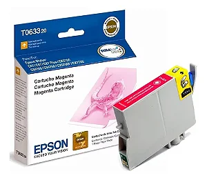 Cartucho de Tinta Compatível  T063320 T0633 T063 Magenta | CX3700 C67 CX7700 C87