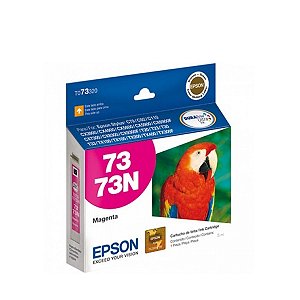 Cartucho de Tinta Epson T073320 T073 73N | Magenta T30 T33 TX300F T20 | Original 5ml