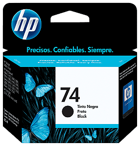 CARTUCHO HP 74 PRETO