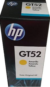 Refil de tinta HP GT52 amarelo original M0H56AL Para HP Deskjet 5822 CX 1 UN