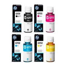 Kit Refil Tinta Para Hp Gt 5822 | Gt51 | Gt52 K C M Y Original