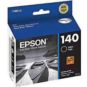 Cartucho p/ Epson stylus T140120BR  CX 1 Un - preto