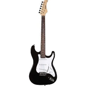 Guitarra Eletrica 6 Cordas Preto Waldman St111 Bk