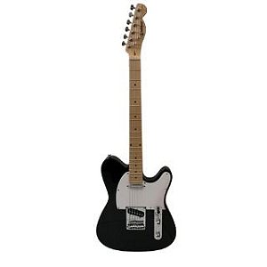 Guitarra Eletrica Waldman Escudo Branco Gte100 Bk Preto