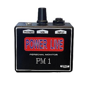Amplificador de fone Power Live PM1 New Live