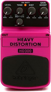 Pedal Para Guitarra Behringer Hd300 Heavy Distortion Distorção