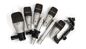 Kit De 7 Microfones Samson Dk7 Mic Drum Pack BN