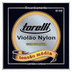 Encordoamento Torelli violao nylon com bolinha te410