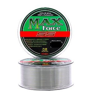 Linha Monofilamento Max Force SS Nº13 0.60mm 49.8lbs 150m Maruri (MP3685)