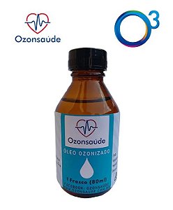 Óleo Ozonizado De Girassol Extravirgem - 80ml Ozonsaúde