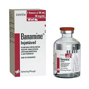 Banamine Coopers Injetavel Analgesico e Anti-Inflamatorio (Emb. contem 1un. de 50ml)