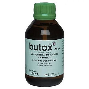 Butox P Intervet Mosquicida Carrapaticida (Emb. contem 1un. de 100ml)