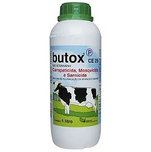 Butox-P Coopers Mosquicida Carrapaticida, CE 25 Pulverizacao (Emb. contem 1un. de 1 Litro)