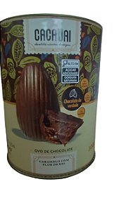 Ovo 50%  recheado caramelo com Flor de sal
