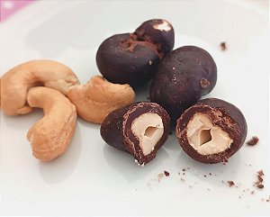 Latinha Drageado castanha de caju 200g