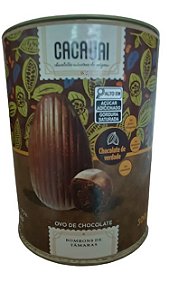 Ovo 70%  com bombons de tâmara.