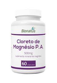 Cloreto de Magnésio P.A 60Caps