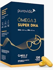 Omega 3 Super DHA PuraVida 60Cps