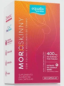 Moroskinny com picolinato de cromo Equaliv 30cps