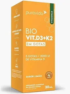 Bio VIt D3+K2 PuraVida 20ml