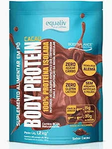 Body Protein sabor Cacau 1,2Kg Equaliv