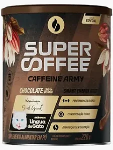 Super Coffee Lingua De Gato Caffeine Army 220g