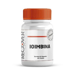 Ioimbina (Yohimbine) 5mg - 60 Cápsulas (60 Doses) - Potência
