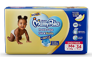 Fralda-Calça Mamypoko Dia&Noite tamanho M com 34unidades