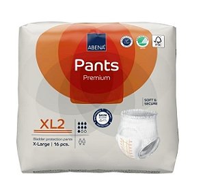 Roupa Íntima Abena Pants Premium tamanho XL2 com 16 unidades