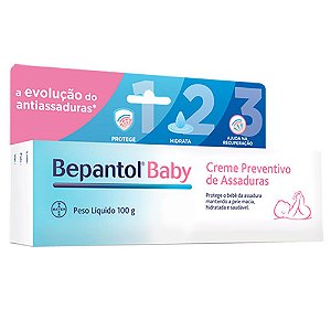Creme Preventivo de Assaduras Bepantol Baby 100g  -  579