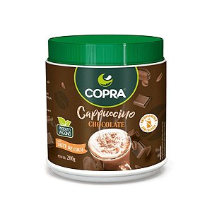Cappuccino Chocolate Vegano 200g Copra