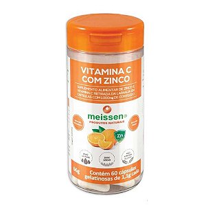 Vitamina C com Zinco 60 Caps
