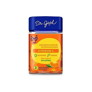 Vitamina C Diet Dr Good Suplemento gomas sabor Laranja c/ 30