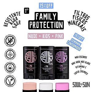 [FAMILY PROTECTION] - NUDE 75 + KIDS 75 + PINK 75