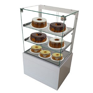 Vitrine Seca Linha Branca 0,70 metros