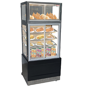 Vitrine Conjugada Quente e Fria Linha Auto-Atendimento