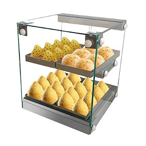 Vitrine Estufa de Bancada com 4 Bandejas